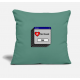 Heart Not Found,Sarcastic Windows Error Cypress Green Pillow